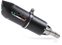 GPR Exhaust Systems Furore Hornet Honda CB 600 F 03-06 Cat Matt Black / Black Slip On Silencieux