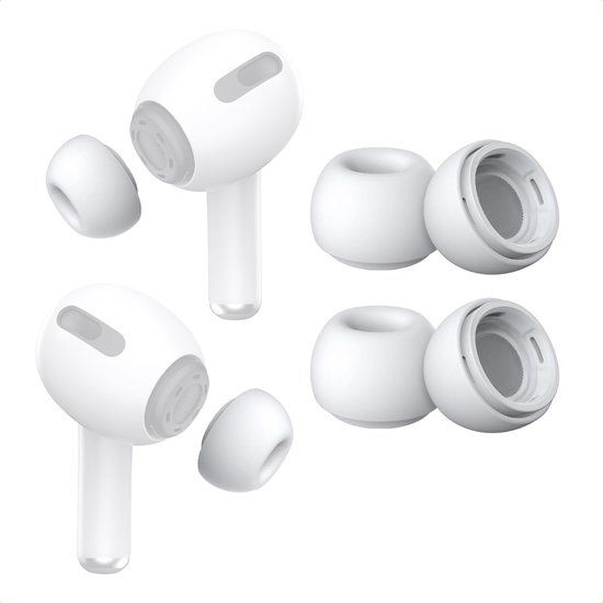 imoshion Siliconen Oortips 2-pack - Geschikt voor de AirPods Pro 1 / 2 - M