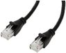 Amazon Basics Ethernet-patchkabel, RJ45 Cat 6, 1Gb/s overdrachtsnelheid, vergulde connectoren, 1,5 m, zwart, set van 5