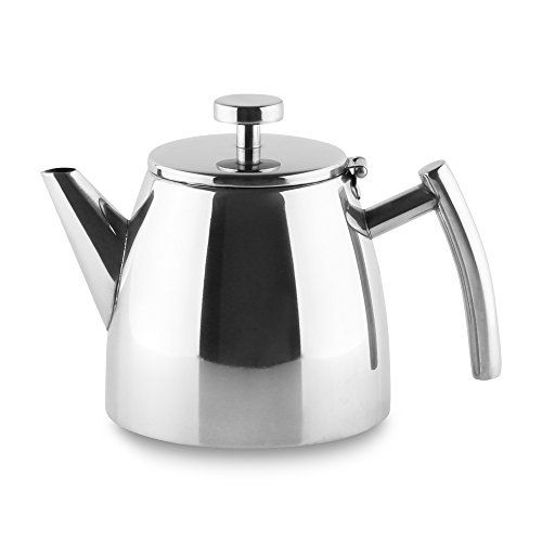 Café Ole Belmont RVS Theepot - Spiegel Afwerking - 1200ml/1.2L