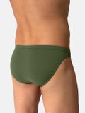 Olaf Benz RED2600 Brazilbrief olijf Effen Heren XXL