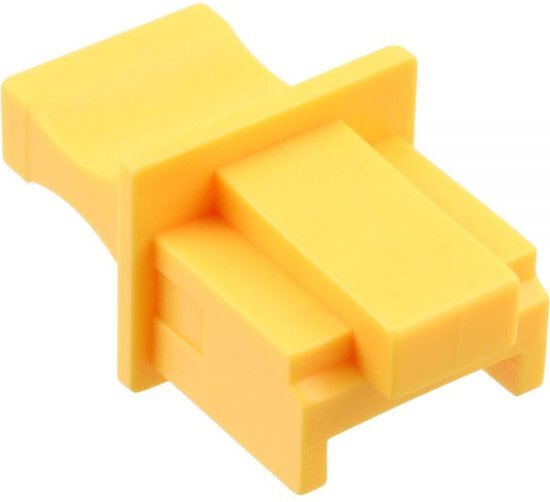 S-Impuls Afsluitcover voor RJ45 poort / 1 stuks - geel