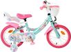Volare Unicorn Vélo enfant - Fille - 14 pouce - Vert - Deux freins à main