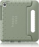 HappyCase Housse de tablette pour enfants Convient pour Samsung Galaxy Tab A11 Plus / A9 Plus | Housse adaptée aux enfants | Housse de protection | Housse pour enfants | avec poignée et support | Kaki