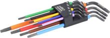 Bahco C1997TORX/9P T-profiel Haakse schroevendraaierset T 8, T 9, T 10, T 15, T 20, T 25, T 27, T 30, T 40 9-delig