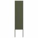 vidaXL paravent vert olive 32 x 140 cm acier laminé à froid