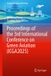 Proceedings Springer Aerospace Technology- Proceedings of the 3rd International Conference on Green Aviation (ICGA2025)