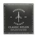 Augustine Classic Nylon - Zwart - 6-Snarenset - Standaard discantsnaren/verzilverde bassnaren - normaal/lage spanning