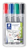 STAEDTLER Lumocolor 314 Permanente stiften – 6 kleuren, 1,0–2,5 mm
