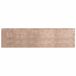 vidaXL - Tapis - Runner - MARSA - Sable - 100 x 450 cm - Polyester et PVC
