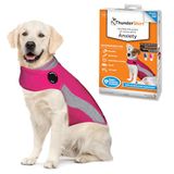Thundershirt Heren Thundershirt Beroligende vest hondenfrakke til ængstelige honden huisdierbenodigdheden, roze, XL EU