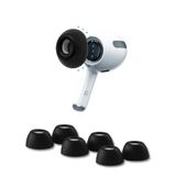 Comply 3.0 Premium schuimrubberen oordopjes, compatibel met Apple AirPods Pro Gen 1 & 2, middelgrote maat, nieuwe Limited Edition, Phantom Black, 3 paar, superieure ruisisolatie, Made in the USA