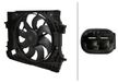 HELLA 8EW 366 420-351, Ventilator voor motorkoeling, Koelventilator voor RENAULT Clio IV (BH), Waterkoeler, Diameter 385mm