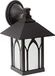 XANELA wandlamp, aluminium, E27, zwart