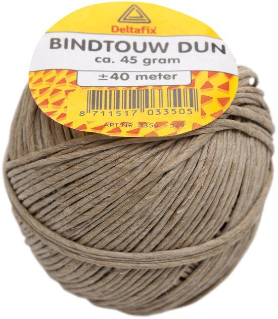 Deltafix Bindtouw dun 40 mtr. Hennep