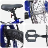 vidaXL BMX Fiets 16 Inch Donkerblauw