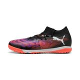 PUMA FUTURE 8 MATCH TT voetbalschoenen, Zwart/Rood/Wit, Maat 46