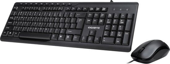 Gigabyte KM6300 Toetsenbord USB QWERTY Spaans Zwart