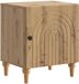 vidaXL Table de chevet chêne artisanal 43 x 34,5 x 50 cm Bois traité