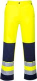 Portwest Seville Hi-Vis Broek TX71 - Geel/Marine - L