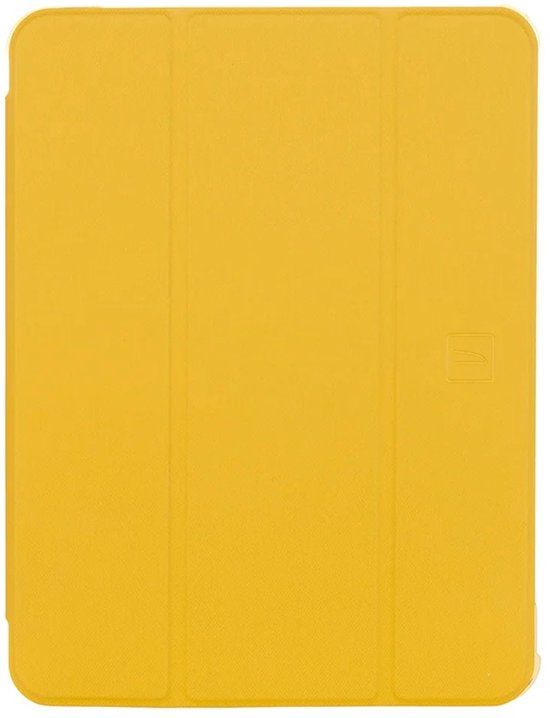 Tucano Satin Folioblad - iPad hoes - geschikt voor iPad 10.9 10th gen 2022, Apple - Geel