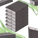 ToolSpace Bloc de ponçage P60 - 6x Blocs de ponçage avec bord biseauté