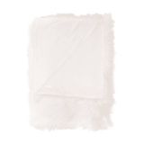Hecket & Lane Heckett & Lane Yeti plaid - off-white - 140 x 200 cm