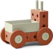 Modu Activity Toy Baby Walker - Open Ended Play - Loopwagen baby - Looptrainer - Burnt Orange / Dusty Green
