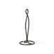 Ferm Living - Küchenrolle-Halter Curvature - Schwarz - Patiniertes Messing