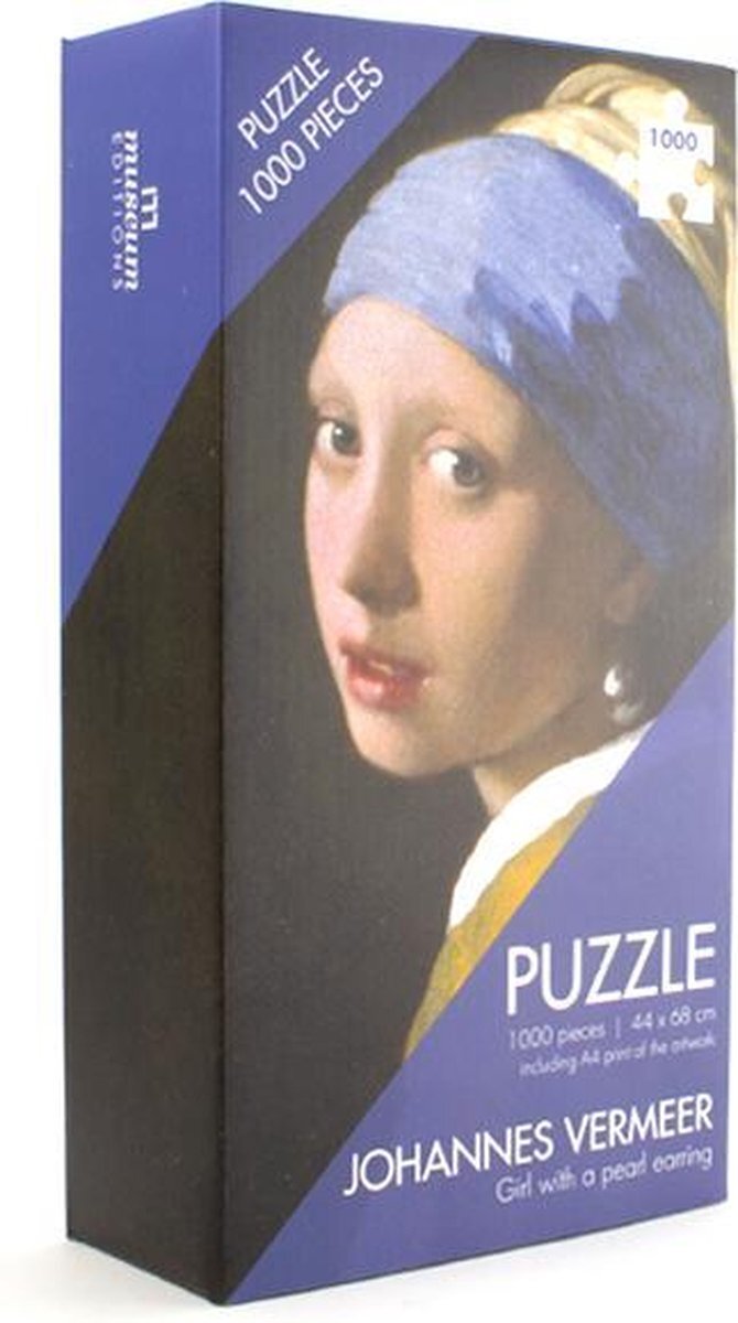 Lanzfeld (museumwebshop.com) Puzzel, 1000 stukjes, Vermeer, Meisje met de Parel