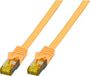 EFB Elektronik MK7001.3Y RJ45 patchkabel S/FTP, Cat.6A, LSZH, Cat.7 ruwe kabel, 3 m, geel