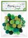Interdruk - Craft Pom Pom - 35 Gekleurde 18 mm Pompons voor DYI Crafting - Jungle Set