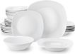 MALACASA Serie Elisa set de 24 pièces en porcelaine