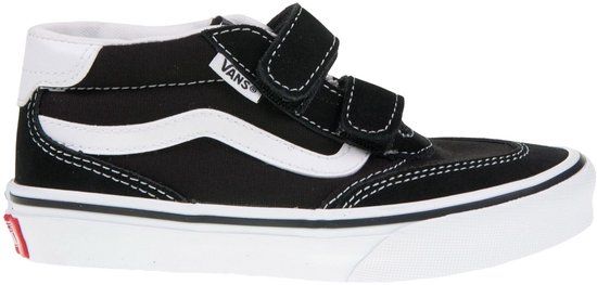 Vans Brooklyn Mid V SUEDE/CANVAS BLACK/WHITE Unisex Sneakers - Black/White