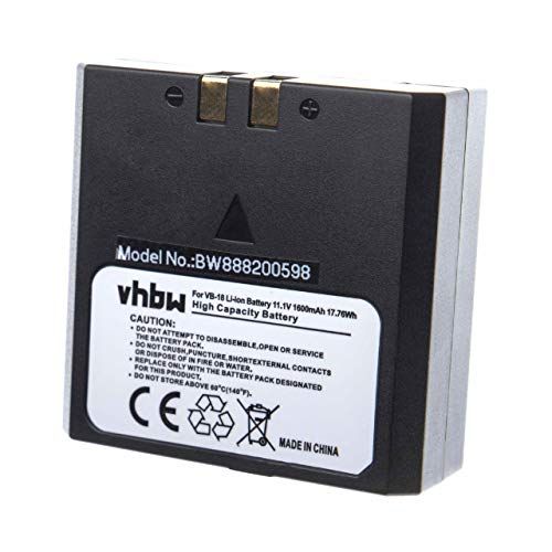 VHBW Accu vervanging voor Godox VB18, VB19 voor flitsapparaat, camera-flitser (1600mAh, 11,1V, Li-Ion)