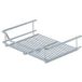 Kesseböhmer Panier à accrocher pour système de support d'appareils pour rail d'accrochage acier chromé, largeur d'accrochage 295 mm - 300x200x75 mm