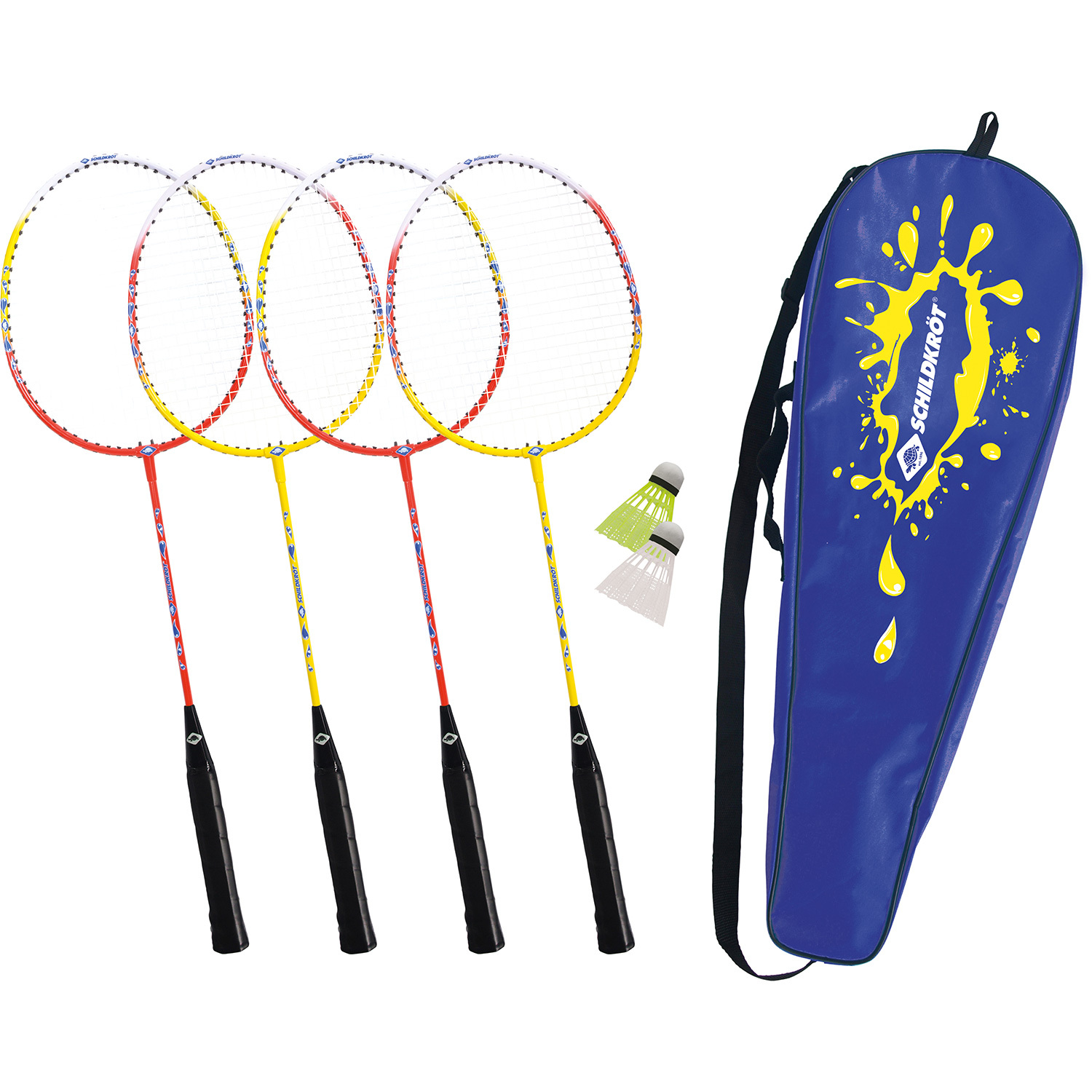 SCHILDKROT Schildkrot Badminton 4 spelers