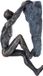 Rawa sculptuur ambitie hangend 10x7x20 polyresin brons