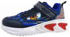 Geox J Assister B. B Chaussures enfant garçon demi-chaussure chaussure à scratch bleu loisir