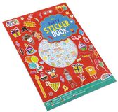 Grafix Merkloos Stickerboek Meerkleurig