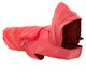 Record Regenjas Pocket voor honden met verstelbare capuchon (rood, XS)