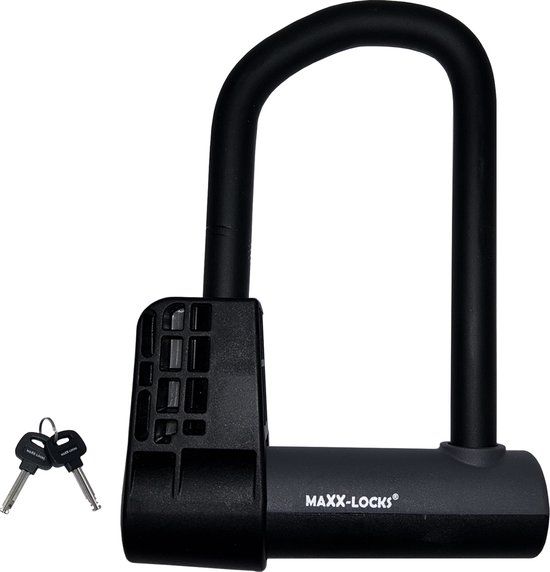 Maxx-Locks Huntly Beugelslot - ART 2 - 20cm - Zwart - Fietsslot