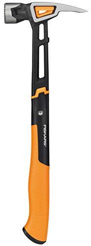 Fiskars Klauwhamer, lengte: 41 cm, gewicht: 1,02 kg, zwart/oranje, IsoCore, XXL, 1020216