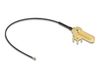 Delock 12031 coax-kabel 0,15 m RP-SMA I-PEX MHF4 Zwart