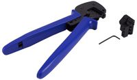 1x PV4 Krimptang Pro 2,5/4/6 mm², 26-10AWG, Blauw