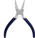 MMOBIEL Pince à bijoux 2-9mm 6 tailles de boucles anneaux de saut acier inoxydable