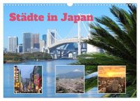 Städte Calvendo Städte in Japan (Wandkalender 2027 DIN A3 quer)