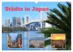 Städte Calvendo Städte in Japan (Wandkalender 2027 DIN A3 quer)