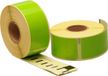 Dymo 10 x 99010 Étiquettes Compatibles 89mm x 28mm 260 Étiquettes Vert