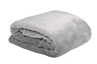 Lovely Casa P35792004 knuffeldeken, polyester, parel, 180 x 220 cm